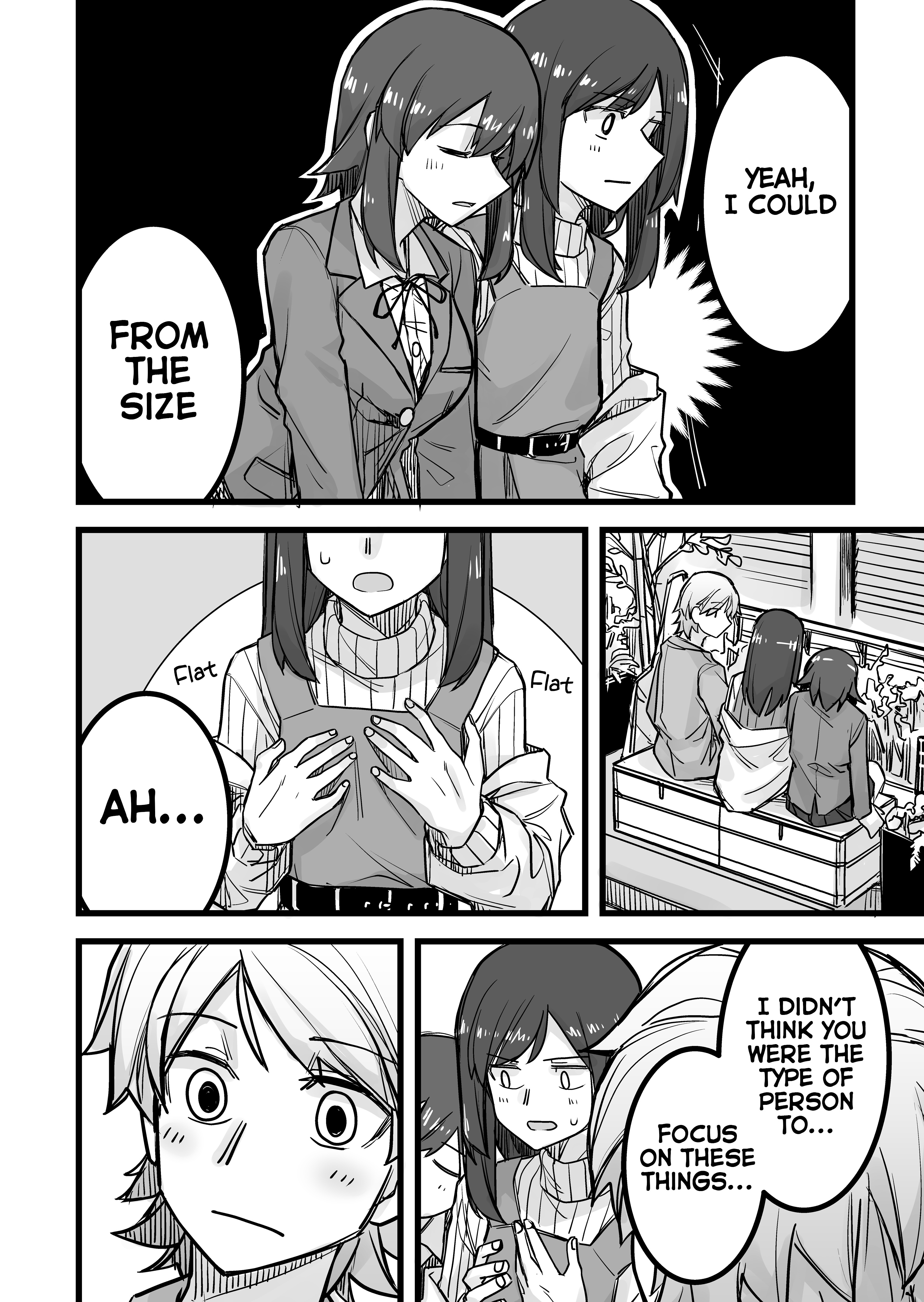 Halaman dari Ikemen Joshi to Josou Danshi Chapter 28