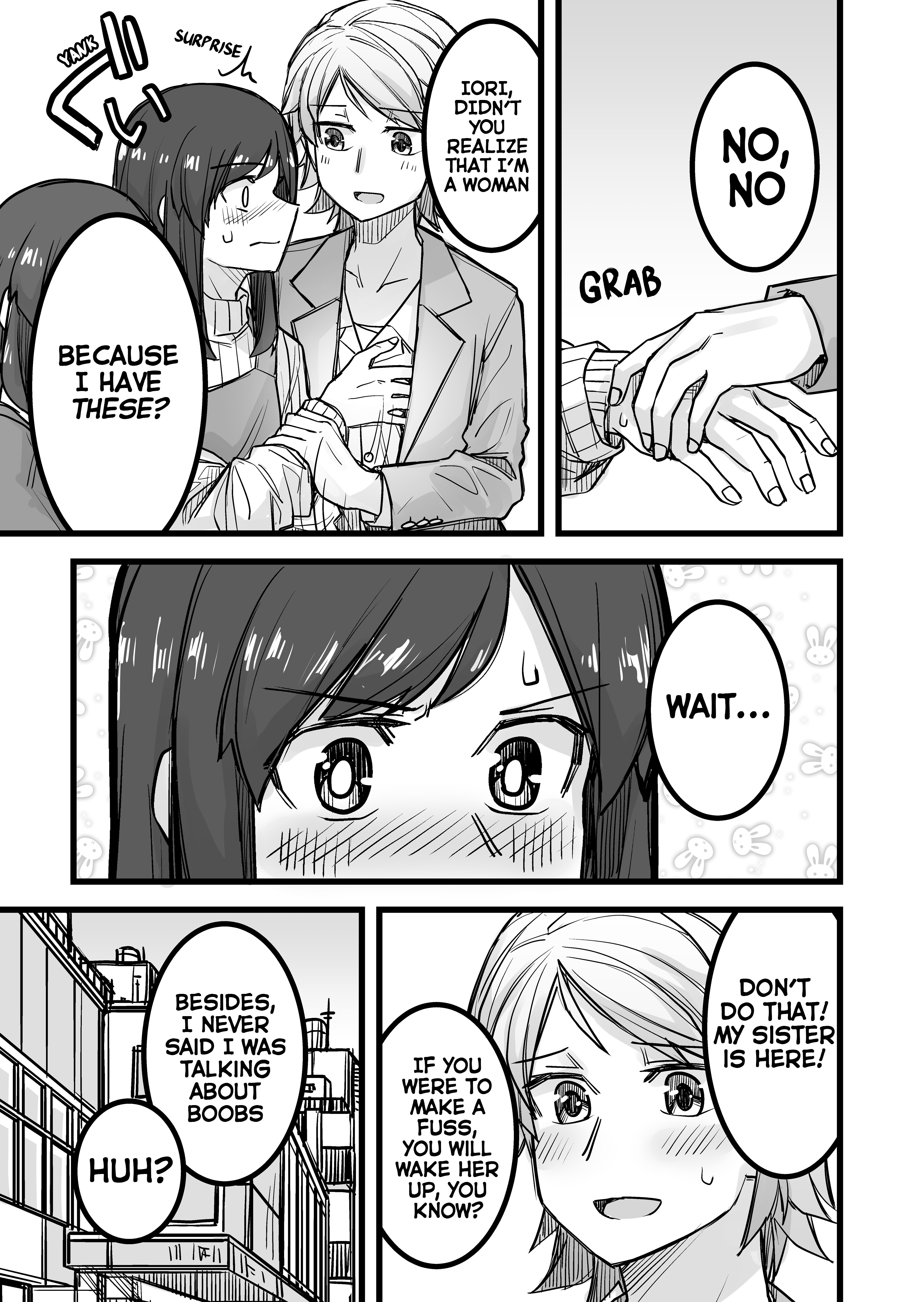 Halaman dari Ikemen Joshi to Josou Danshi Chapter 28