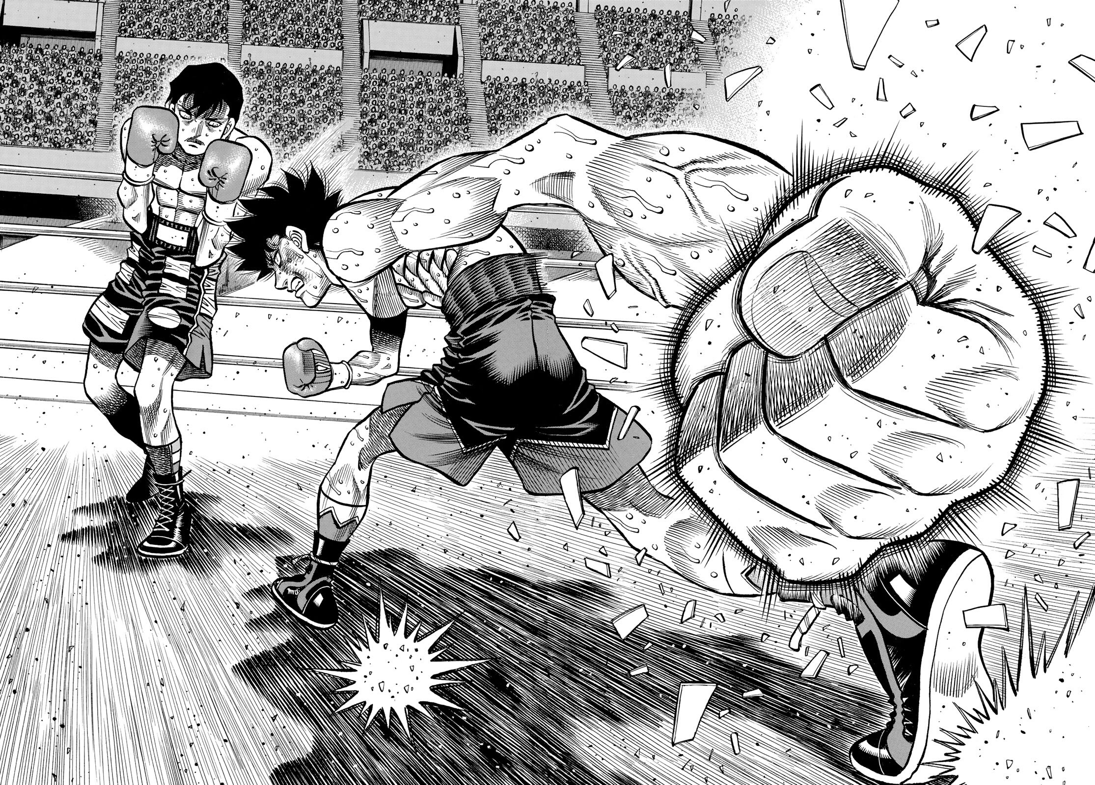 Hajime no Ippo Chapter 1507 - halaman 3