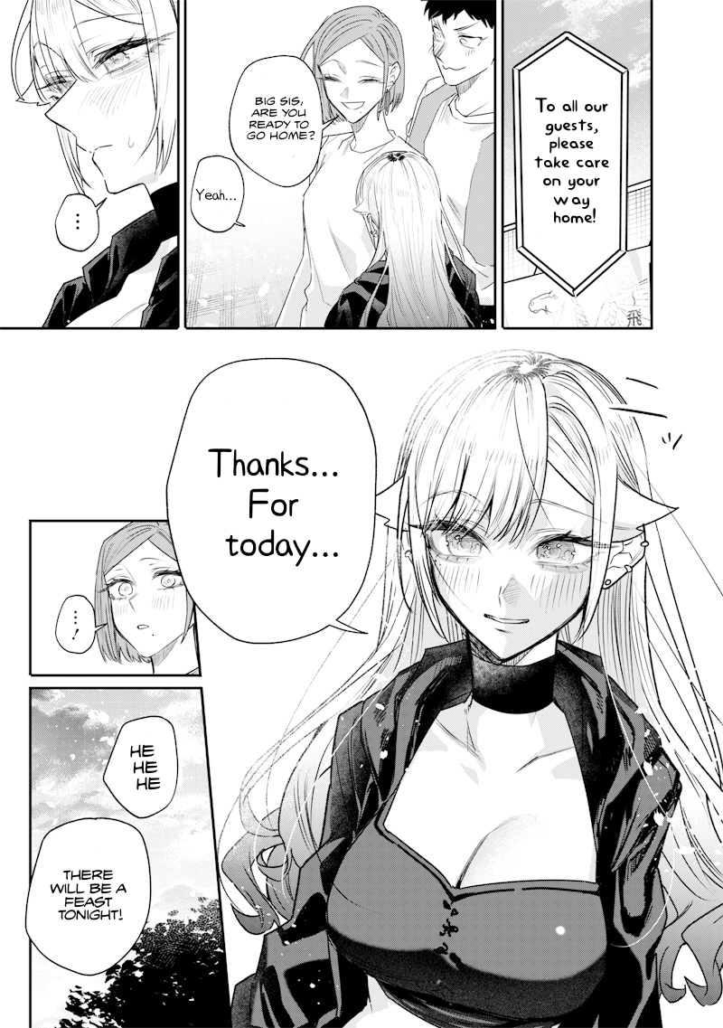Halaman dari Namaiki na Gal Ane wo Wakaraseru Hanashi Chapter 39