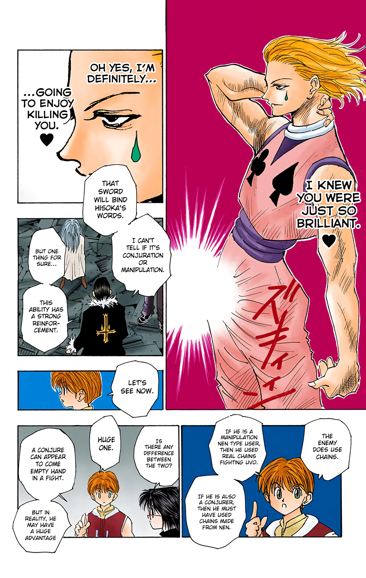 Halaman dari Hunter x Hunter (Official Colored) Chapter 106