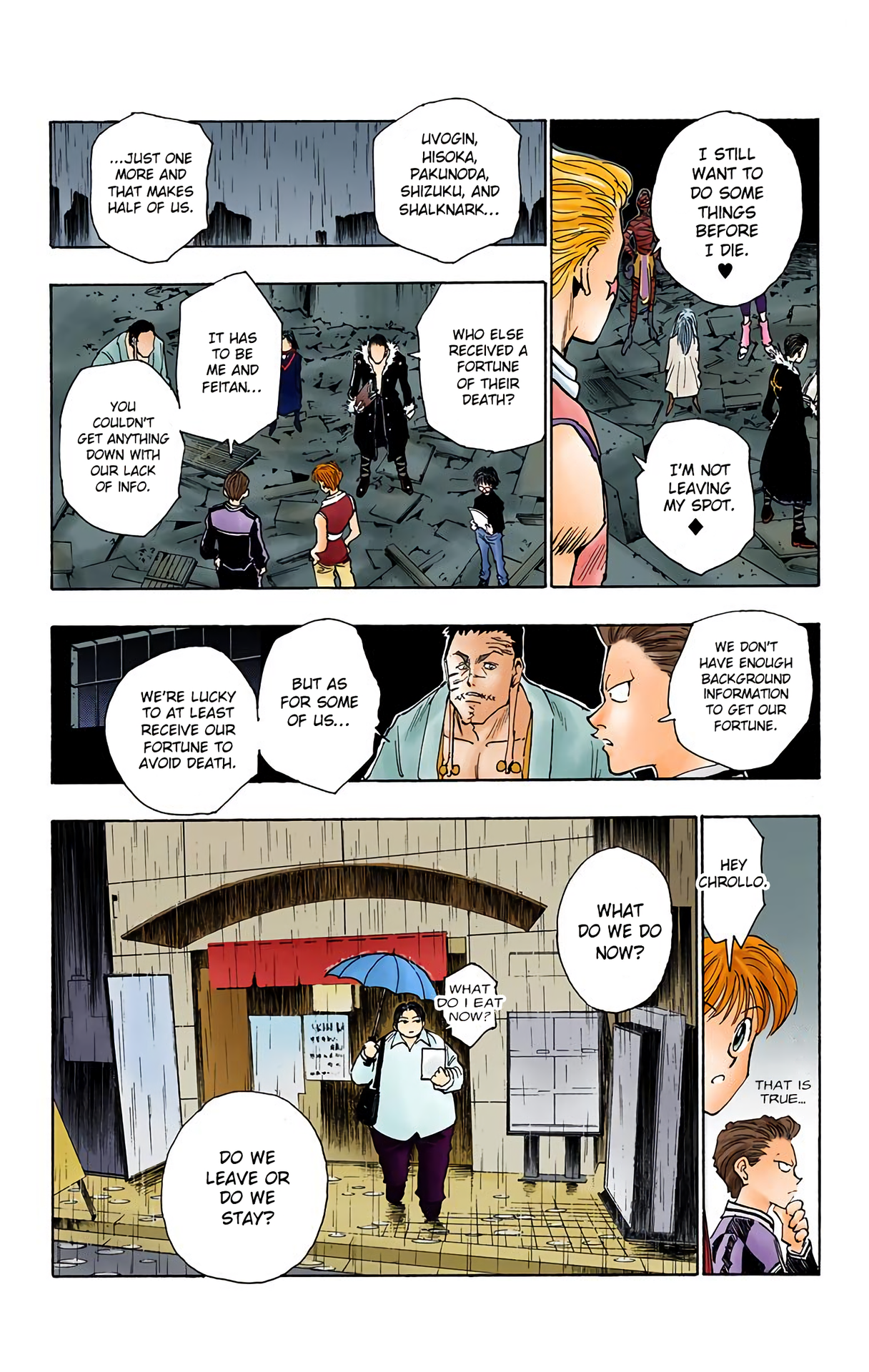 Halaman dari Hunter x Hunter (Official Colored) Chapter 106