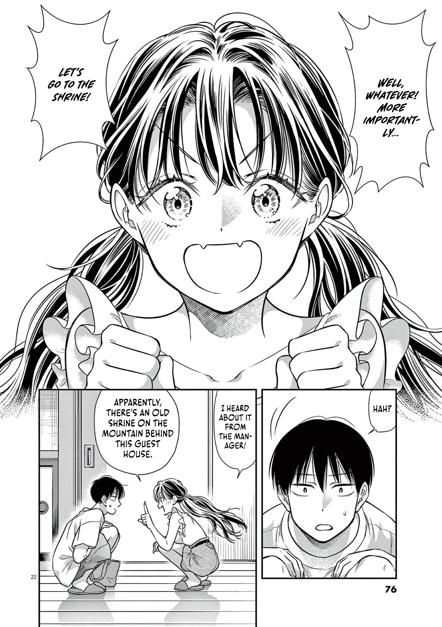 Halaman dari 7-dai Tatarimasu node Hayaku Kekkon Shitekudasai! Chapter 16