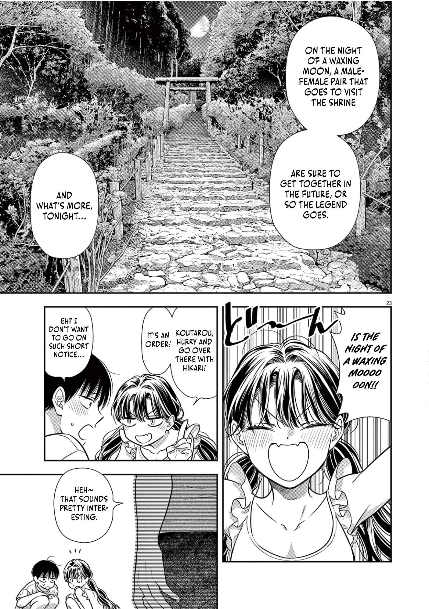 Halaman dari 7-dai Tatarimasu node Hayaku Kekkon Shitekudasai! Chapter 16