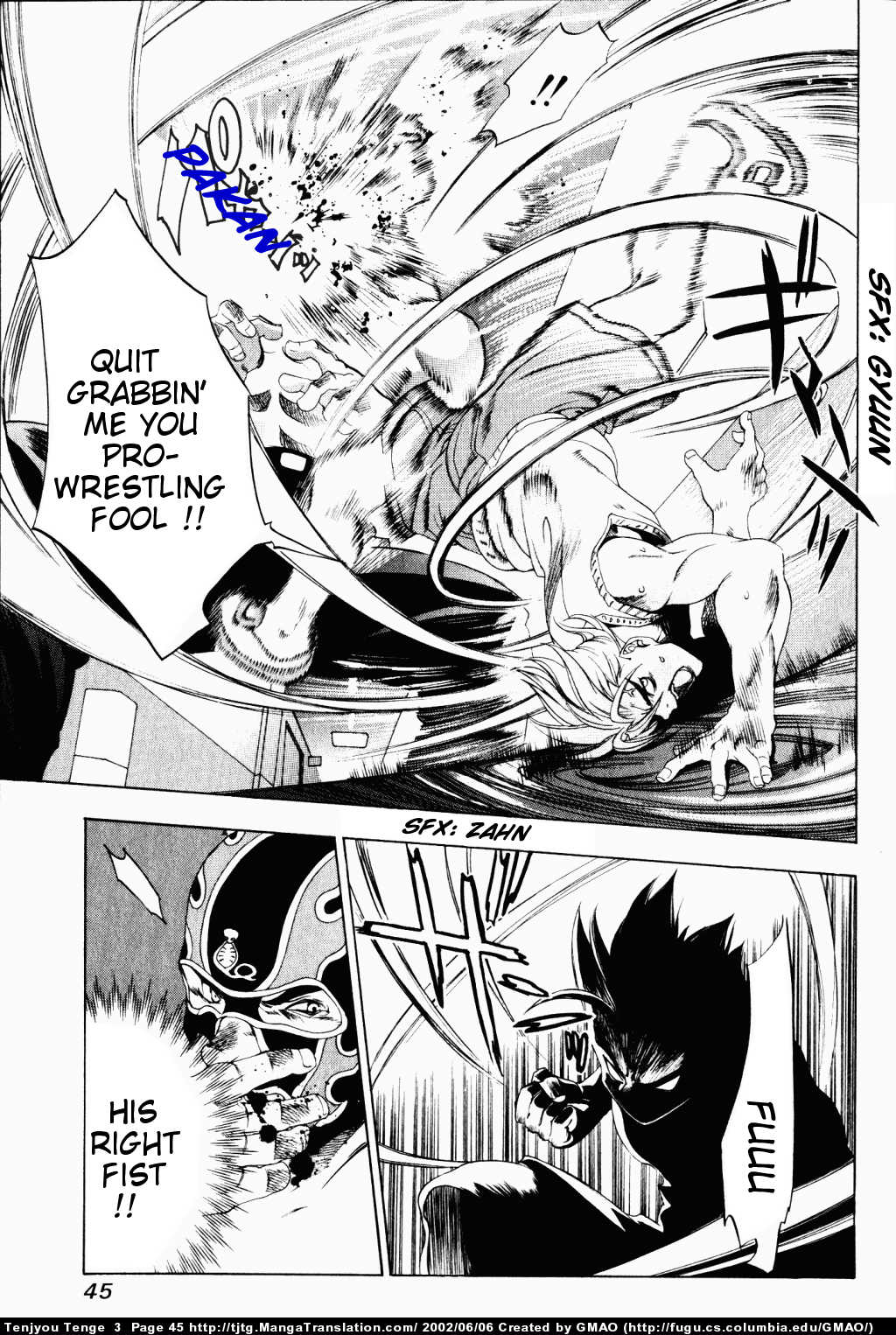 Halaman dari Tenjou Tenge Chapter 14