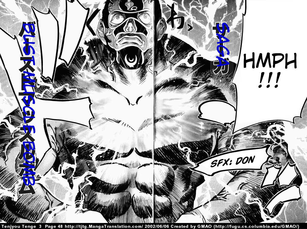 Halaman dari Tenjou Tenge Chapter 14