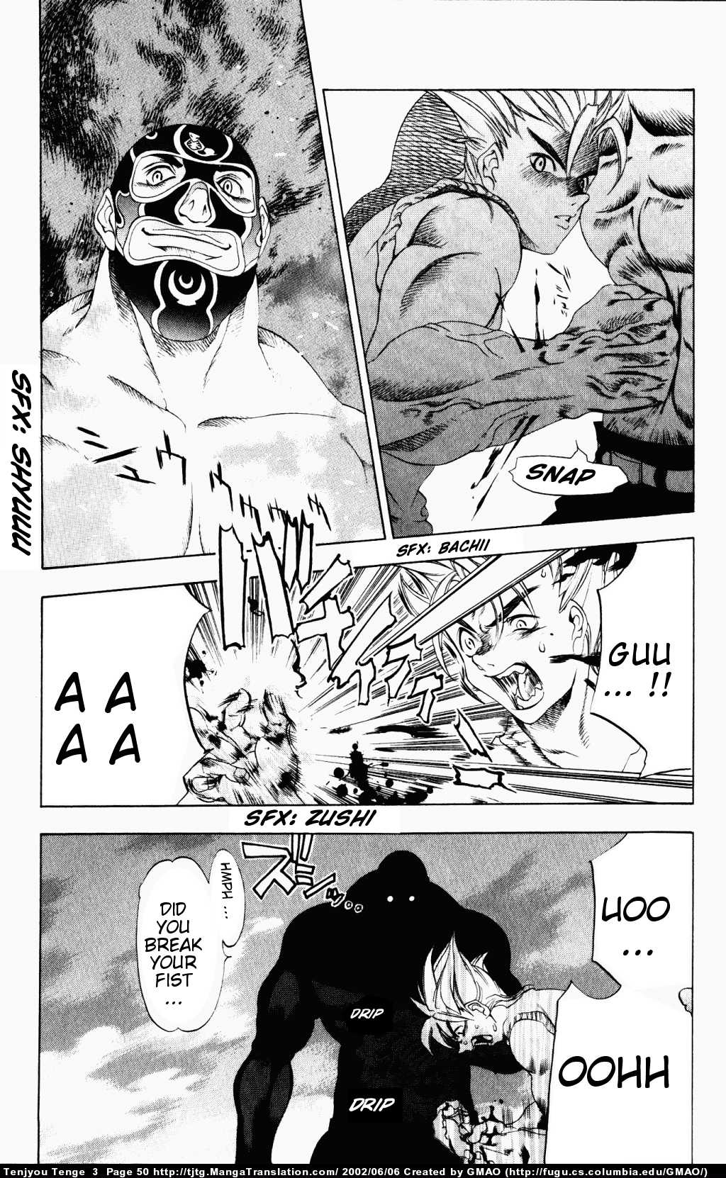 Halaman dari Tenjou Tenge Chapter 14