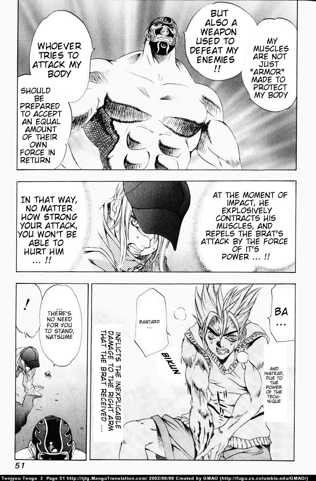 Halaman dari Tenjou Tenge Chapter 14