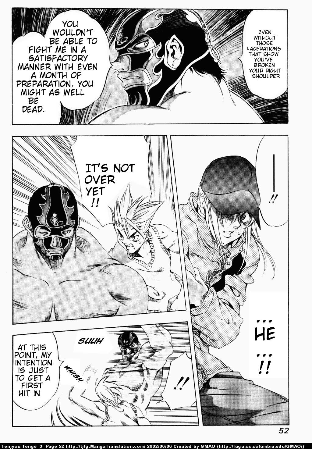 Halaman dari Tenjou Tenge Chapter 14