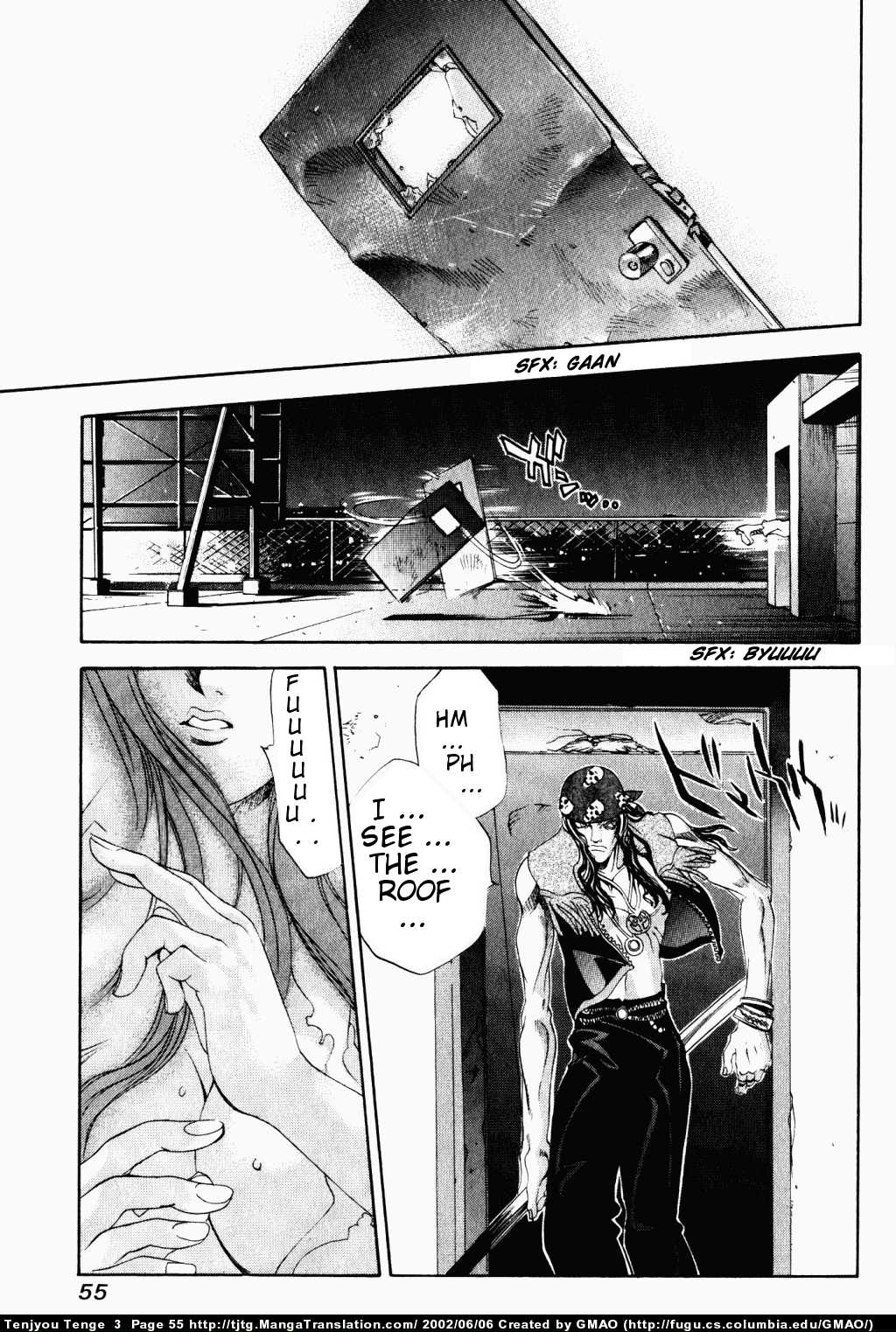 Halaman dari Tenjou Tenge Chapter 14