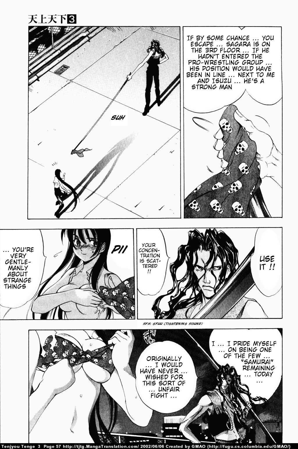 Halaman dari Tenjou Tenge Chapter 14