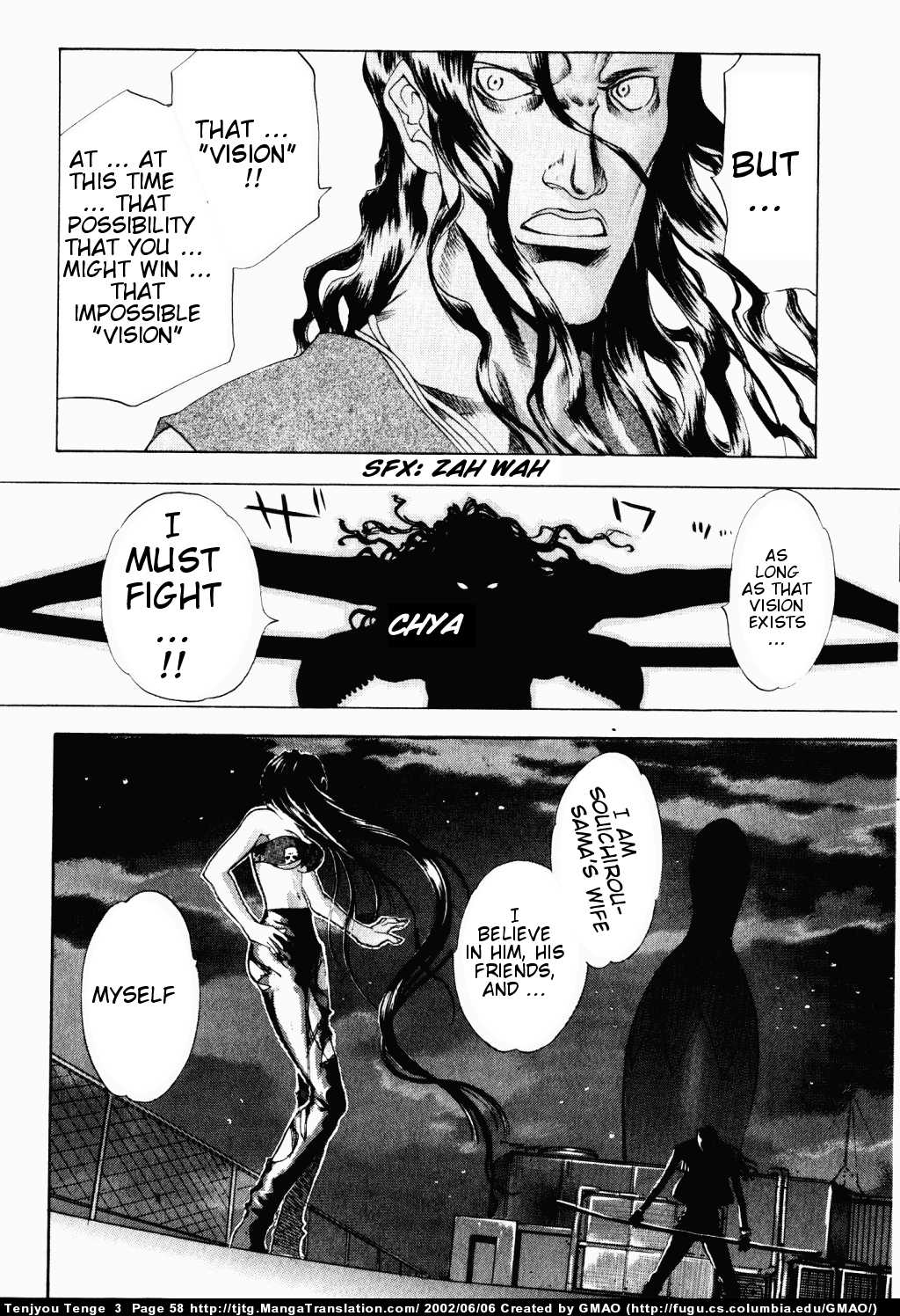 Halaman dari Tenjou Tenge Chapter 14