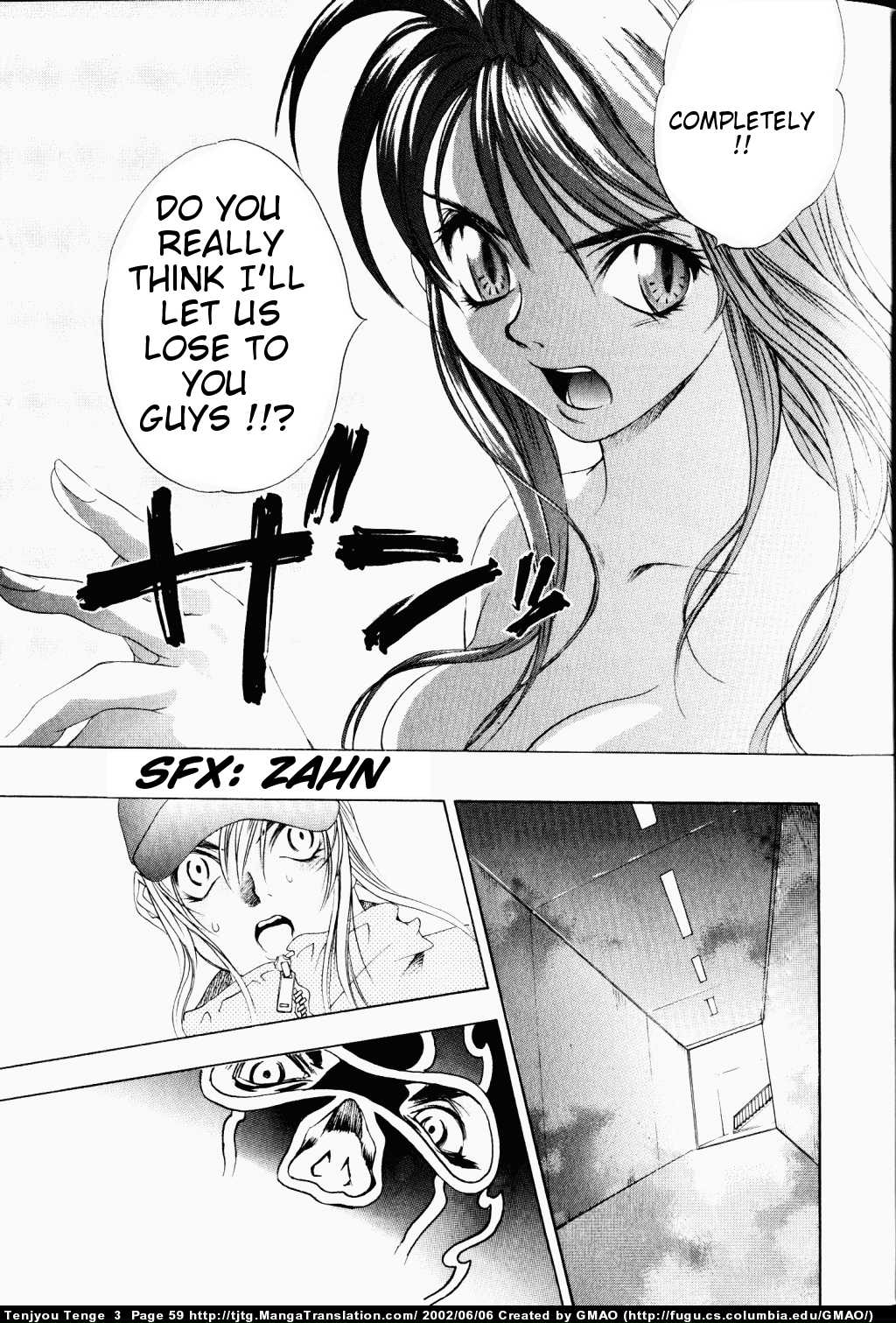 Halaman dari Tenjou Tenge Chapter 14