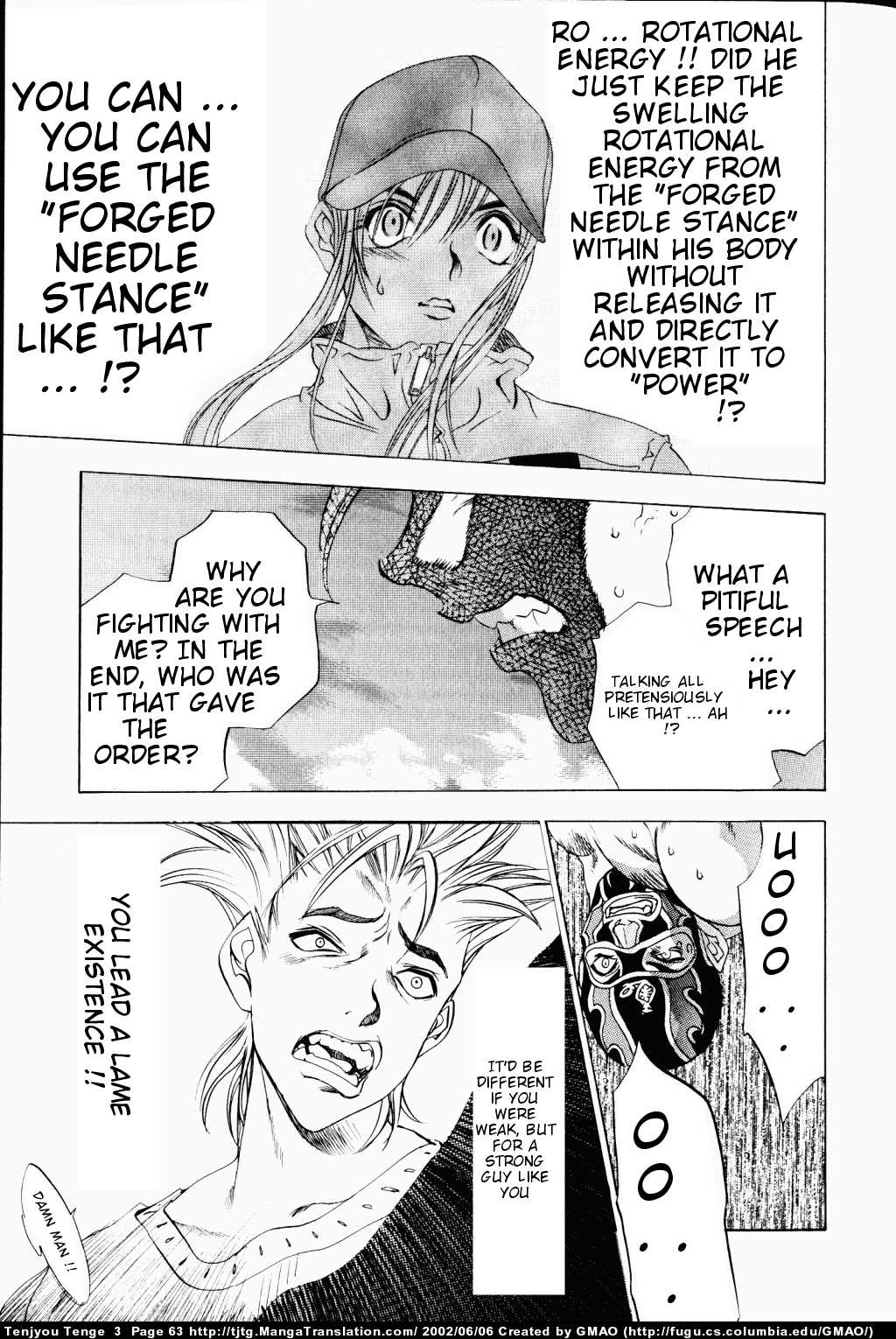 Halaman dari Tenjou Tenge Chapter 14