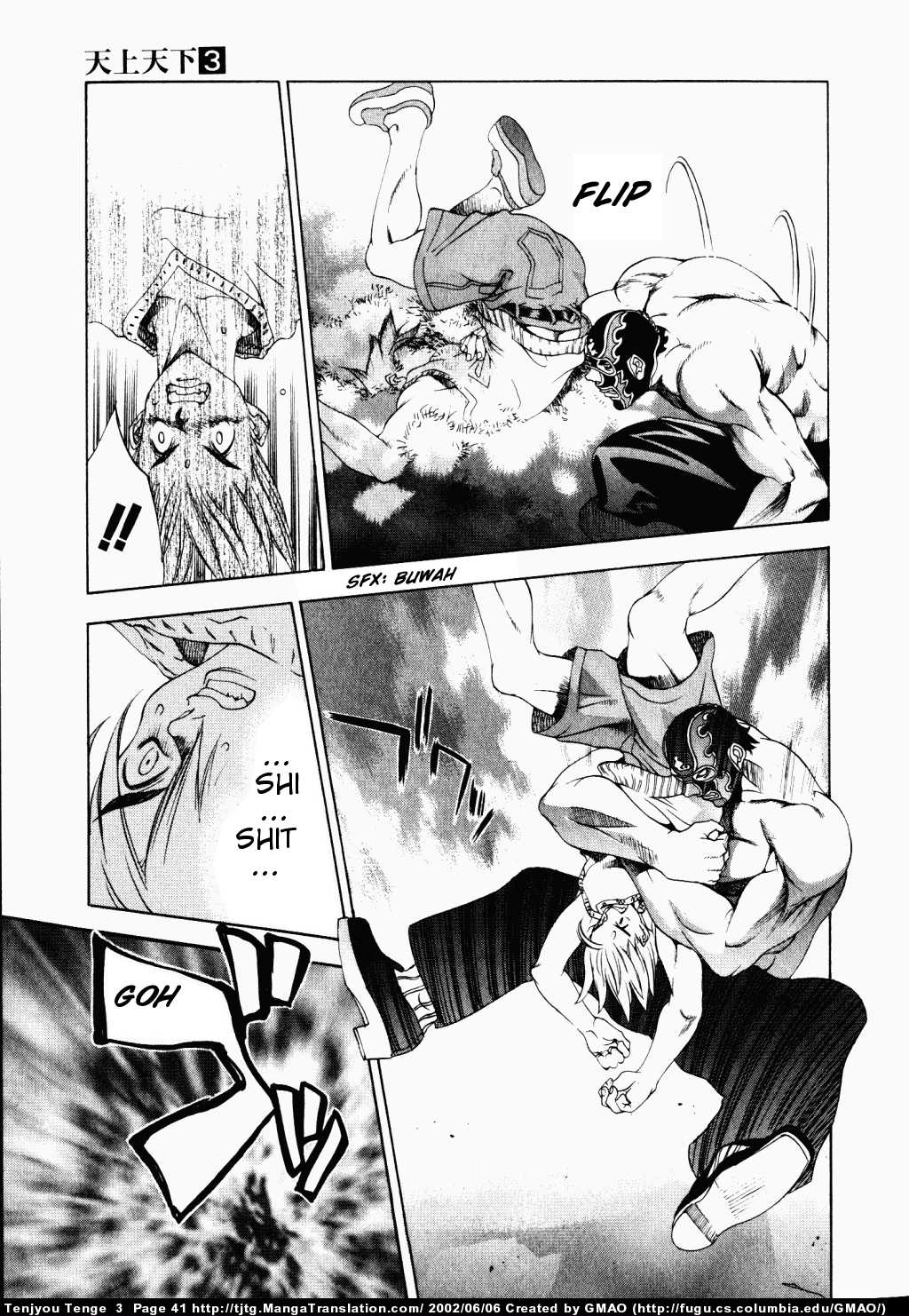 Halaman dari Tenjou Tenge Chapter 14