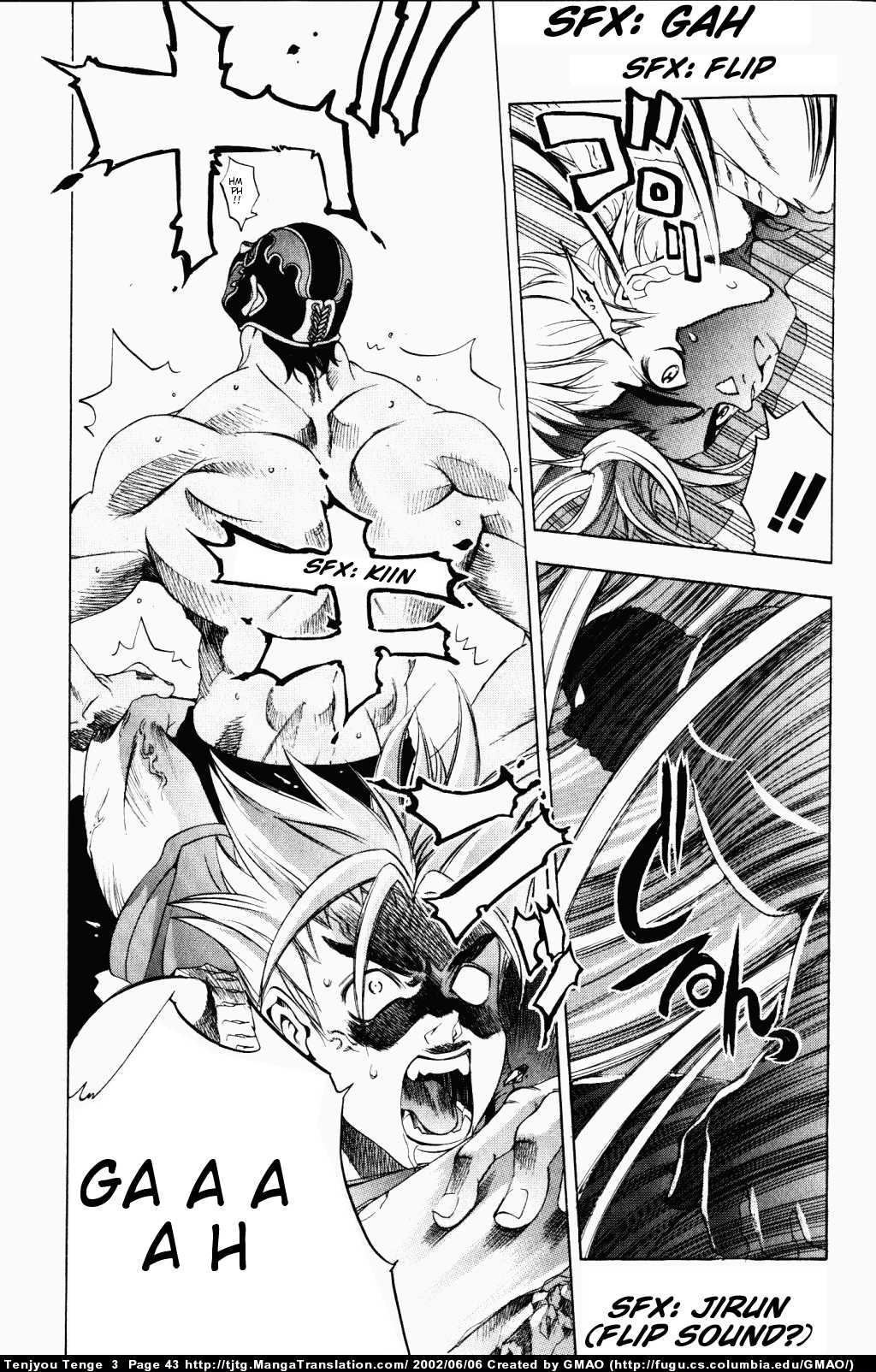 Halaman dari Tenjou Tenge Chapter 14