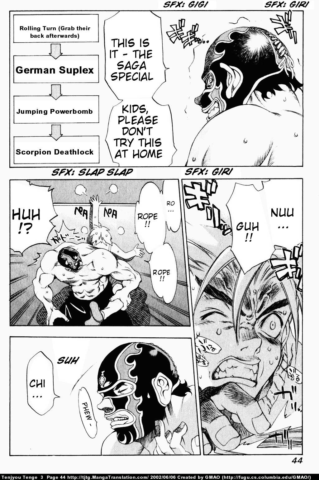 Halaman dari Tenjou Tenge Chapter 14