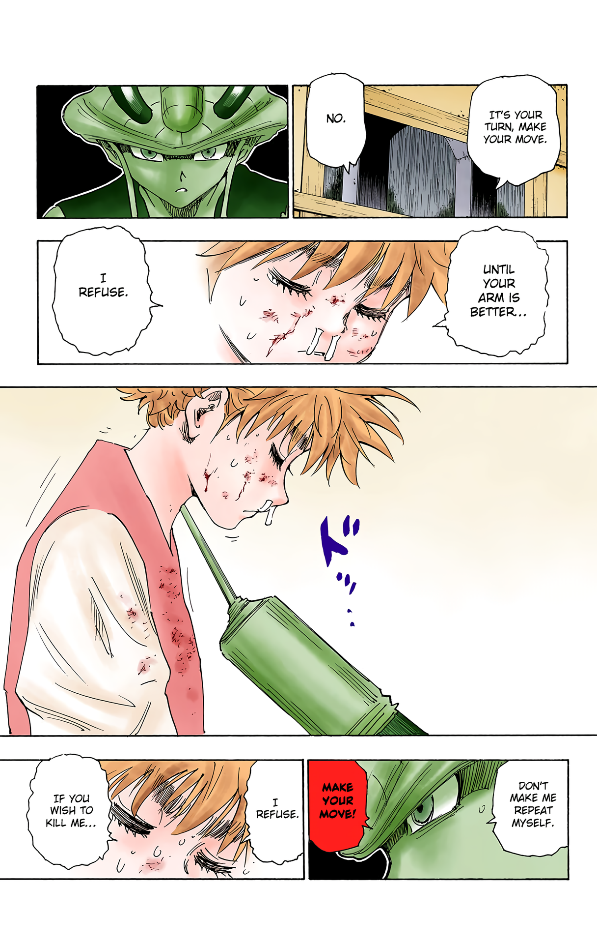 Halaman dari HUNTER x HUNTER (Official Colored) Chapter 249