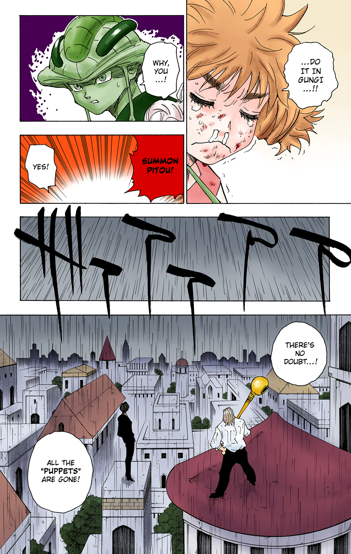 Halaman dari HUNTER x HUNTER (Official Colored) Chapter 249