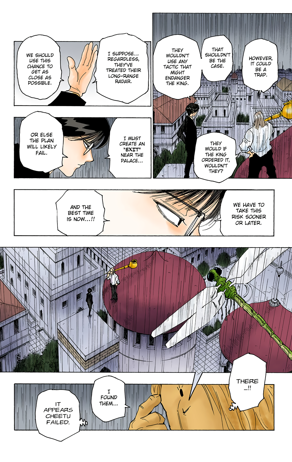 Halaman dari HUNTER x HUNTER (Official Colored) Chapter 249