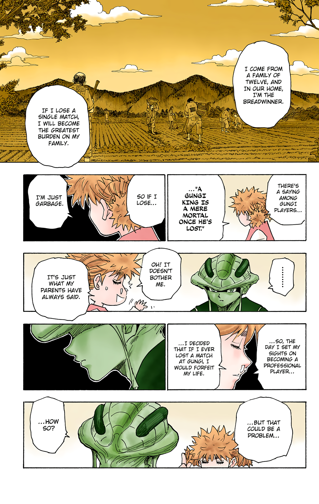 Halaman dari HUNTER x HUNTER (Official Colored) Chapter 249