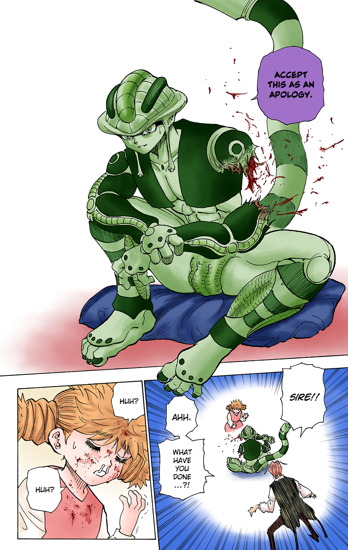 Halaman dari HUNTER x HUNTER (Official Colored) Chapter 249
