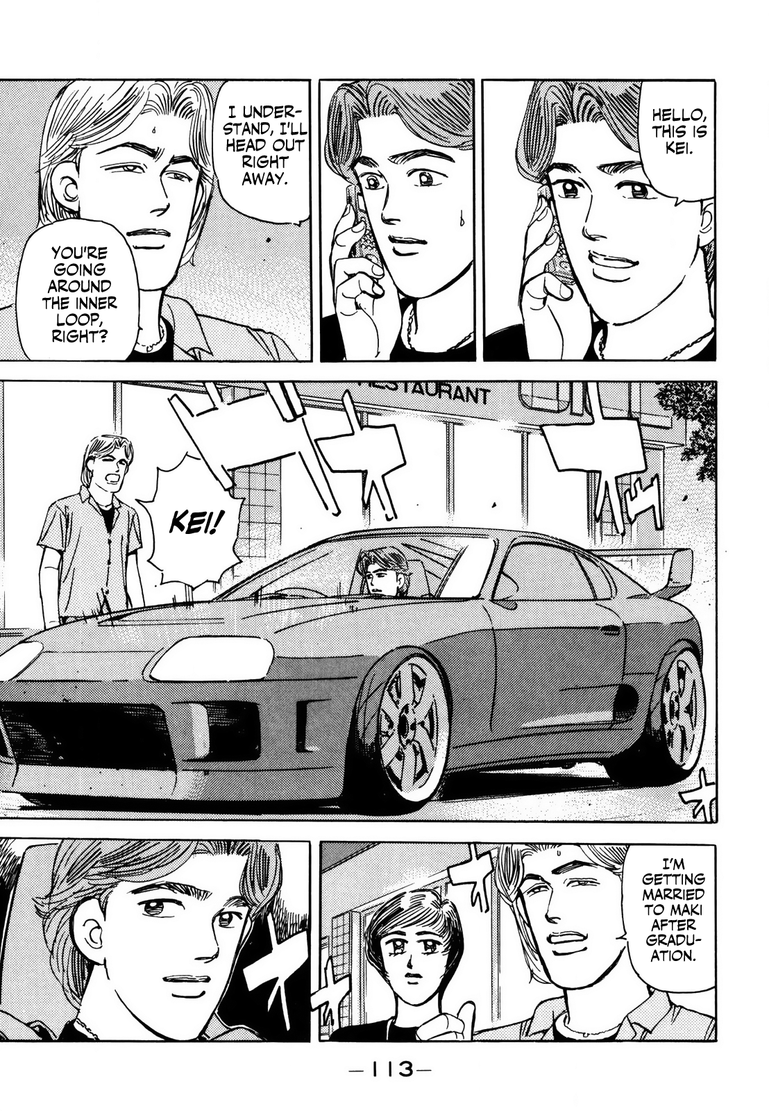 Halaman dari Wangan Midnight Chapter 139