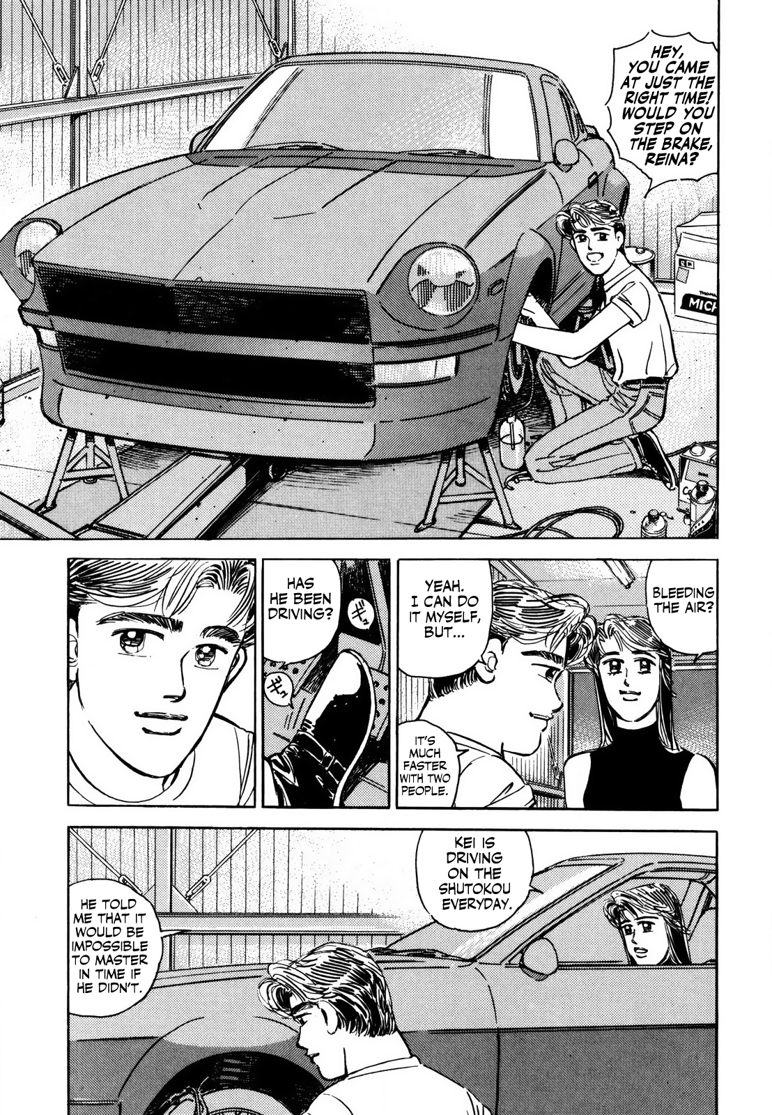 Halaman dari Wangan Midnight Chapter 139
