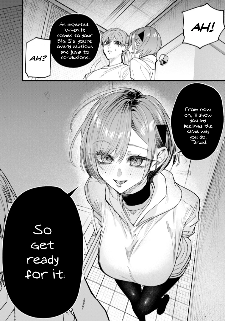 Halaman dari Namaiki na Gal Ane wo Wakaraseru Hanashi Chapter 30