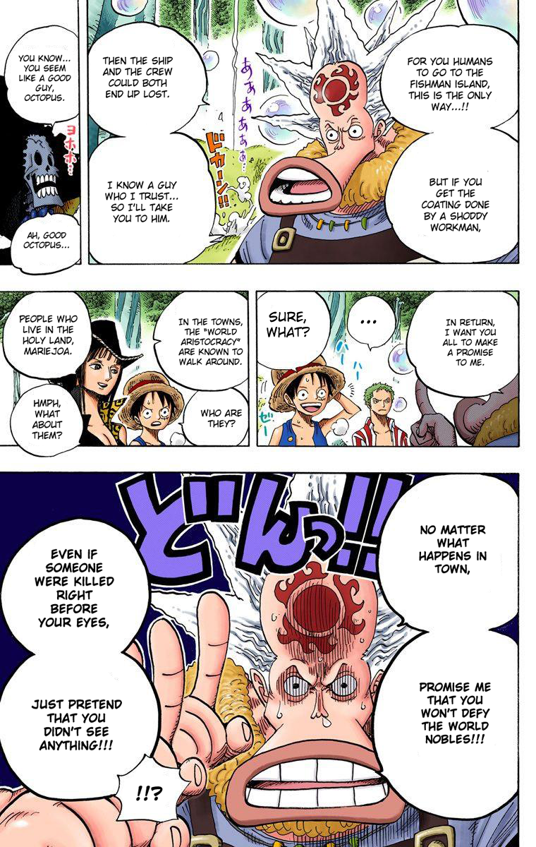 Halaman dari One Piece (Official Colored) Chapter 496