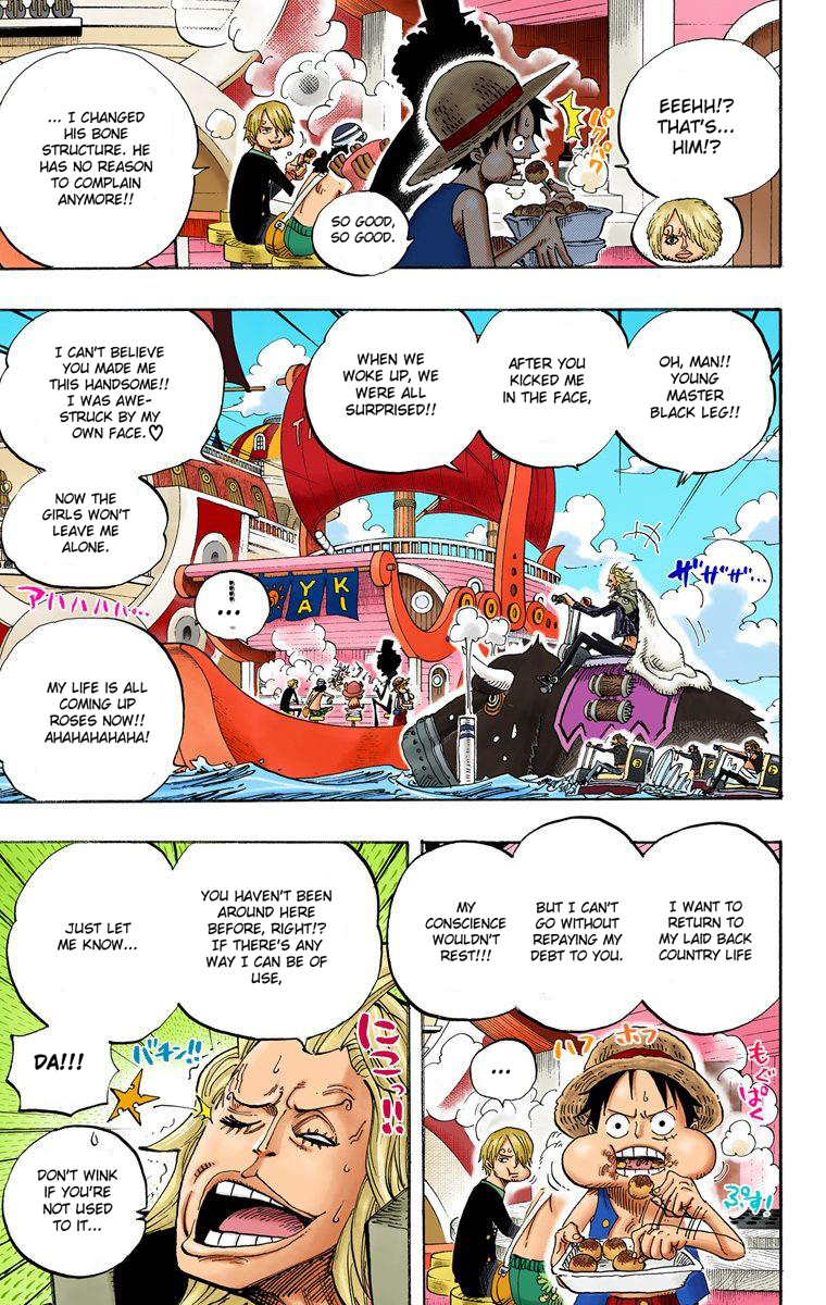 Halaman dari One Piece (Official Colored) Chapter 496