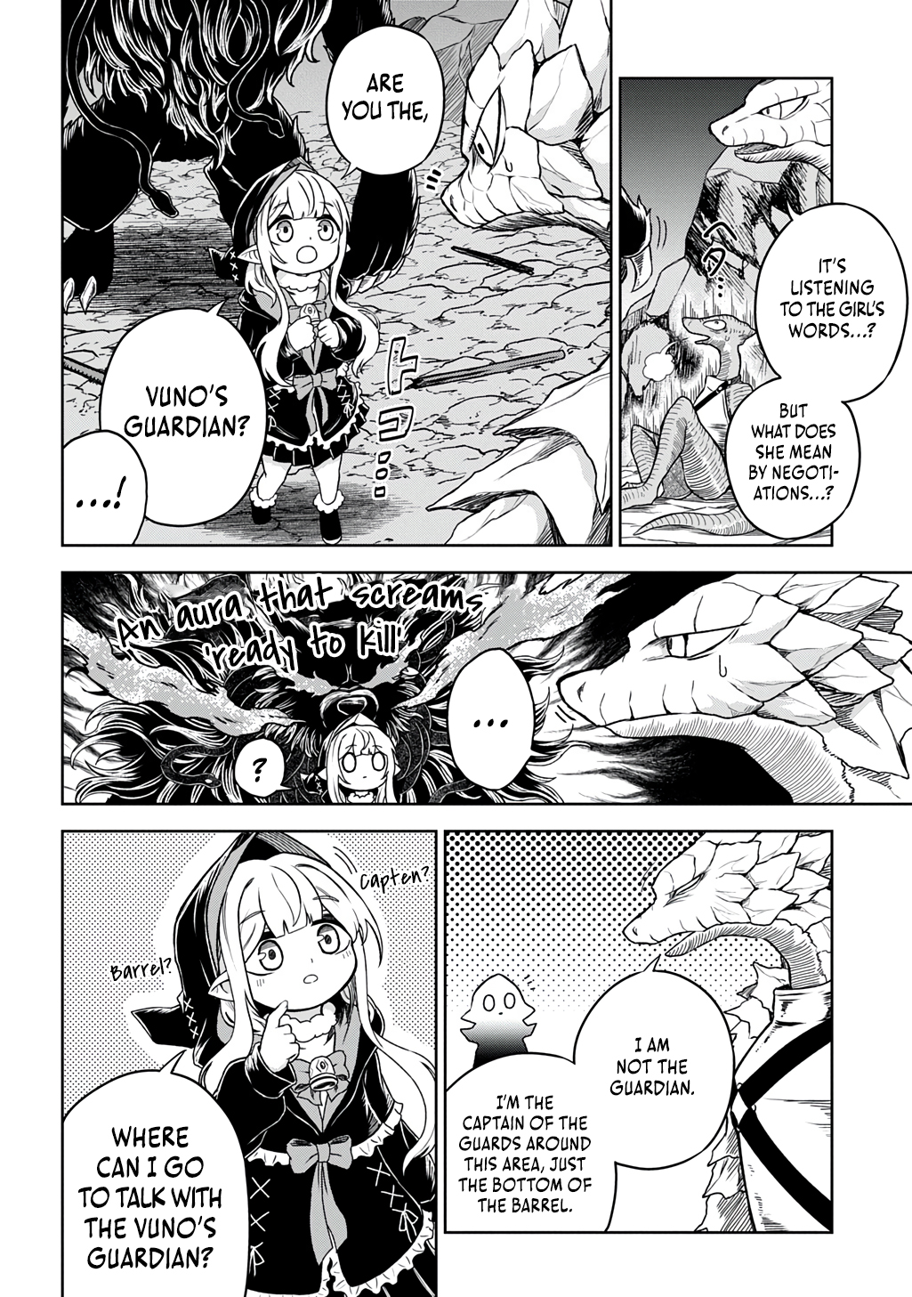 Halaman dari Mamono no Mori no Shojo Nova Chapter 7