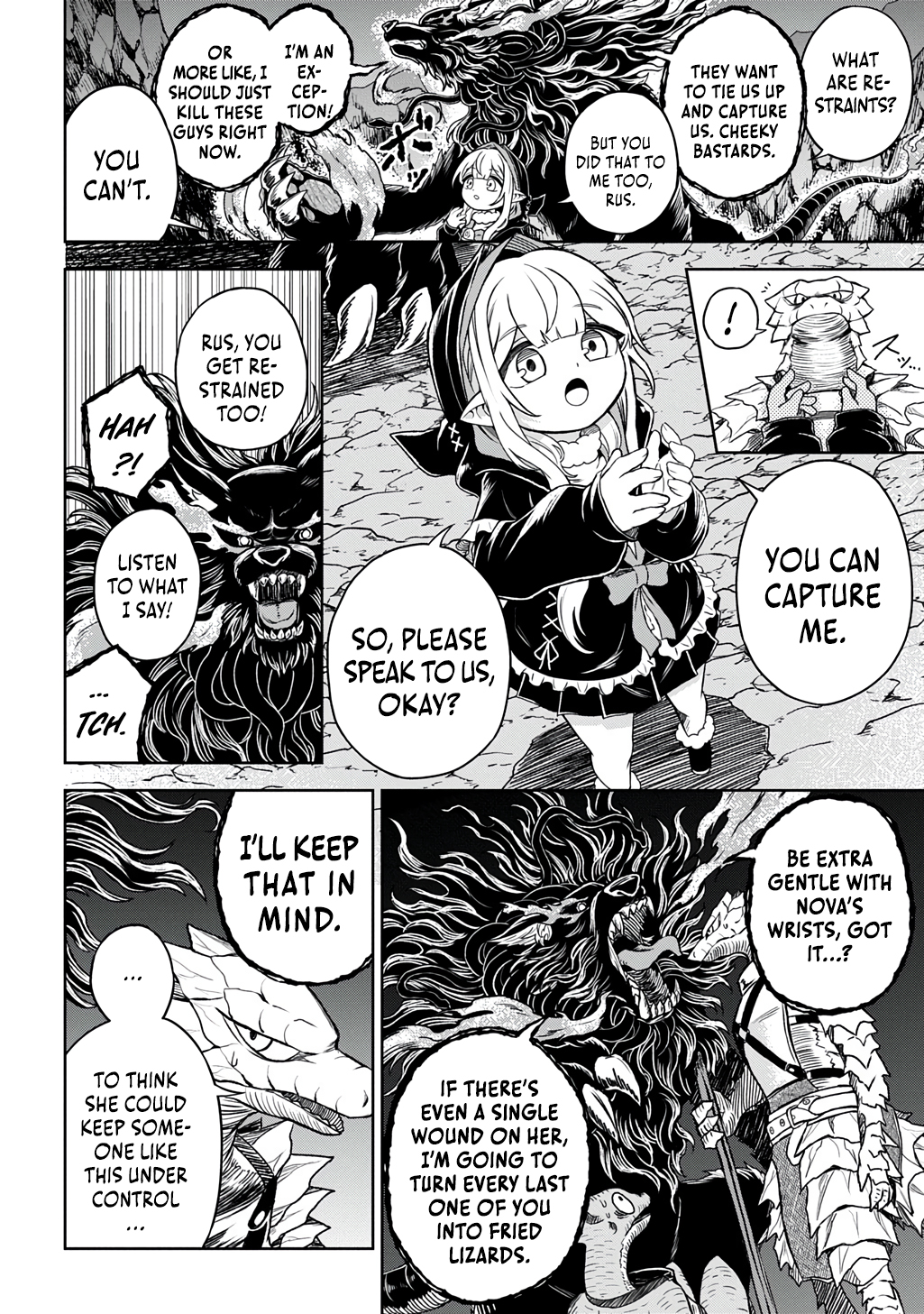 Halaman dari Mamono no Mori no Shojo Nova Chapter 7