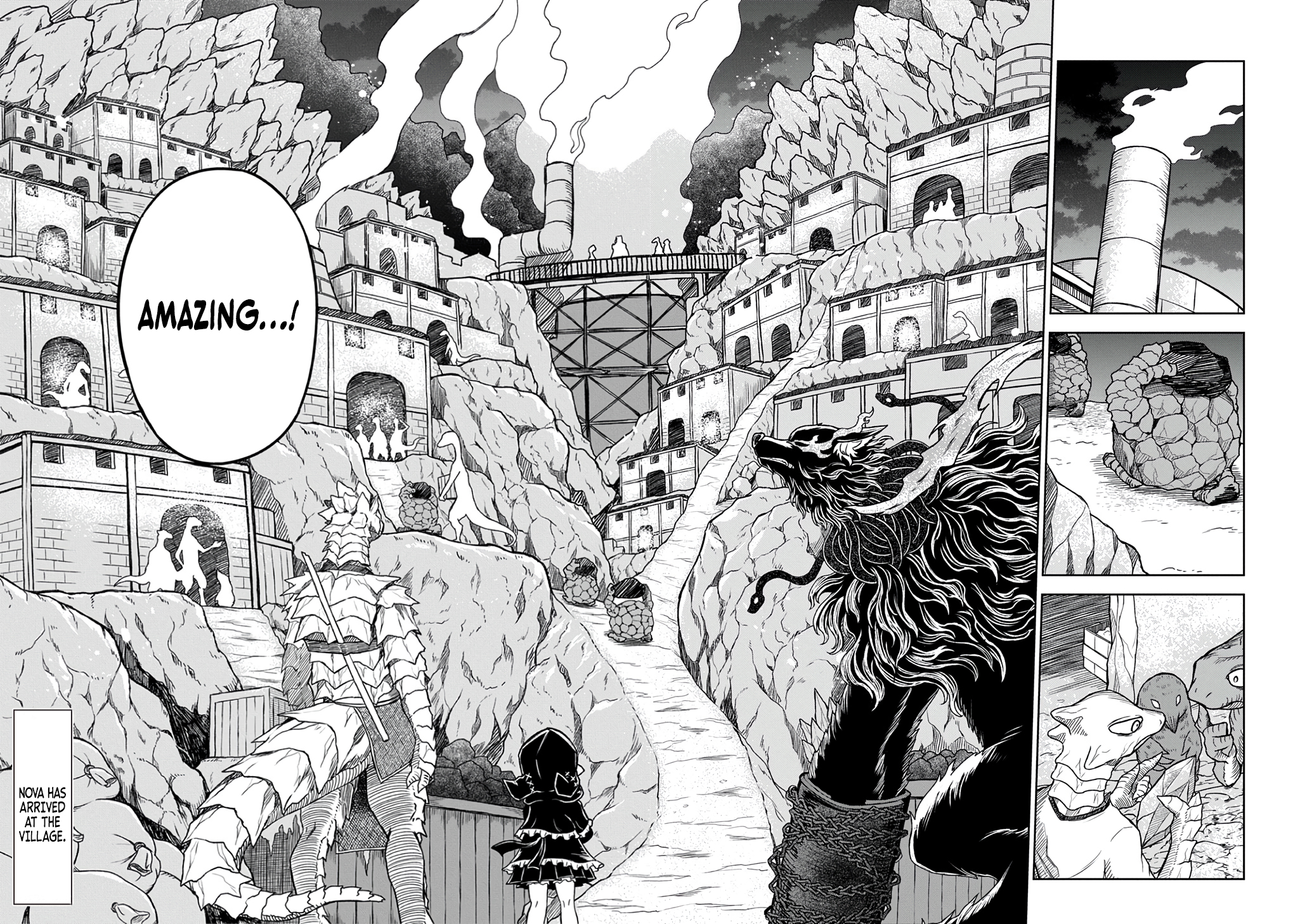 Halaman dari Mamono no Mori no Shojo Nova Chapter 7