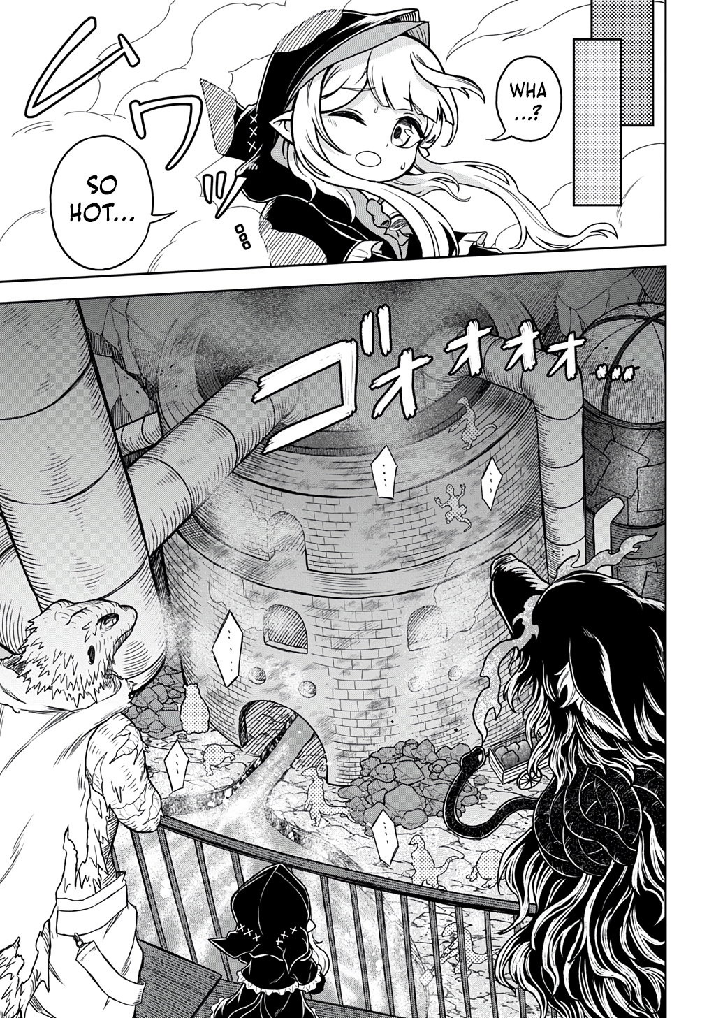 Halaman dari Mamono no Mori no Shojo Nova Chapter 7