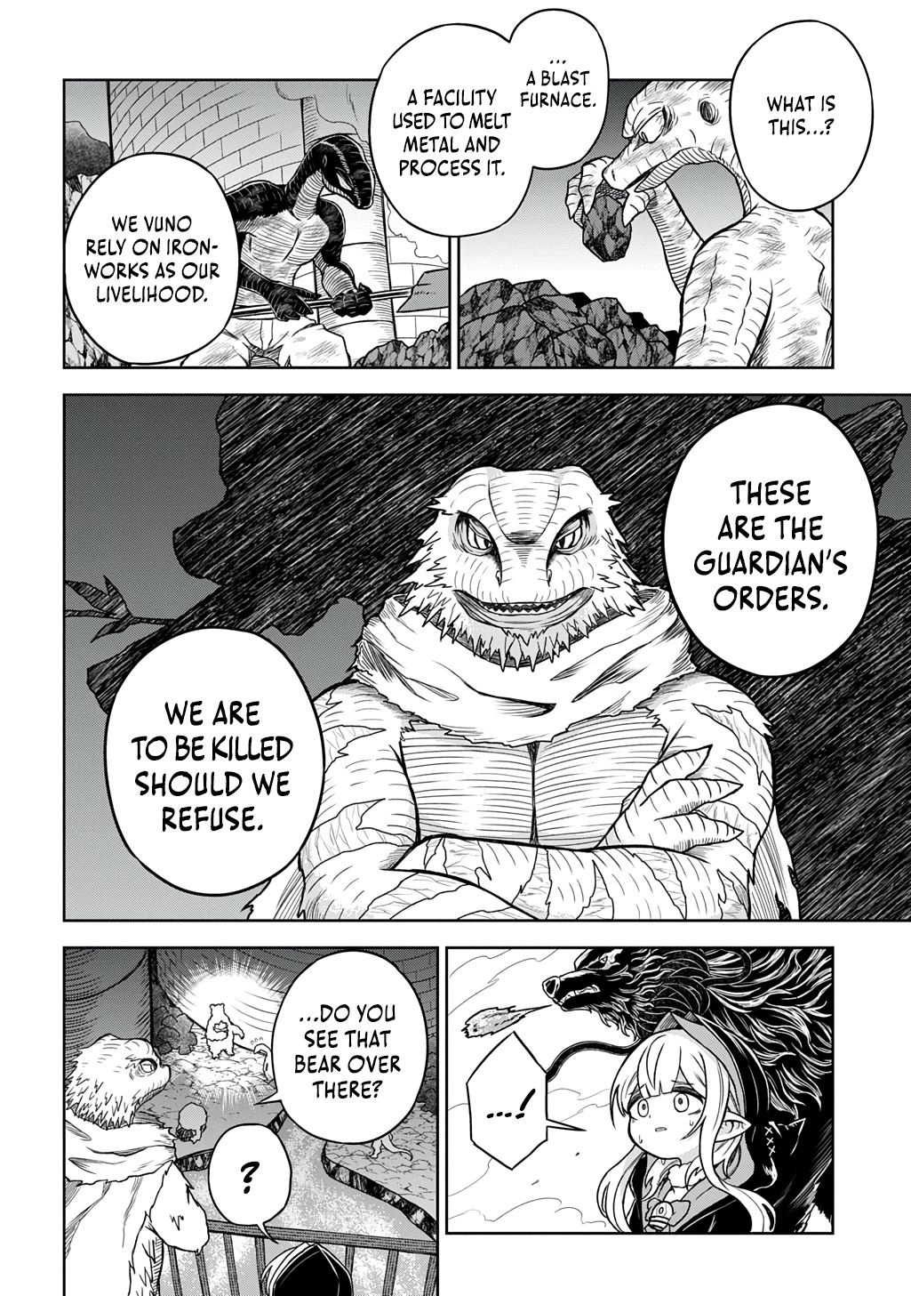 Halaman dari Mamono no Mori no Shojo Nova Chapter 7