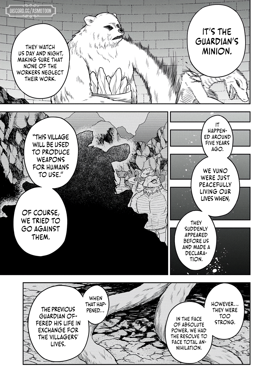 Halaman dari Mamono no Mori no Shojo Nova Chapter 7