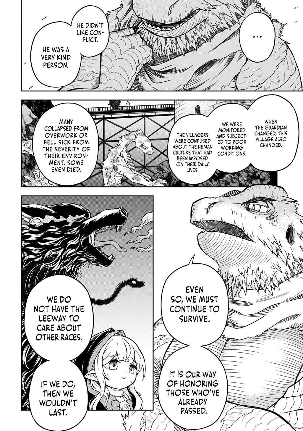 Halaman dari Mamono no Mori no Shojo Nova Chapter 7