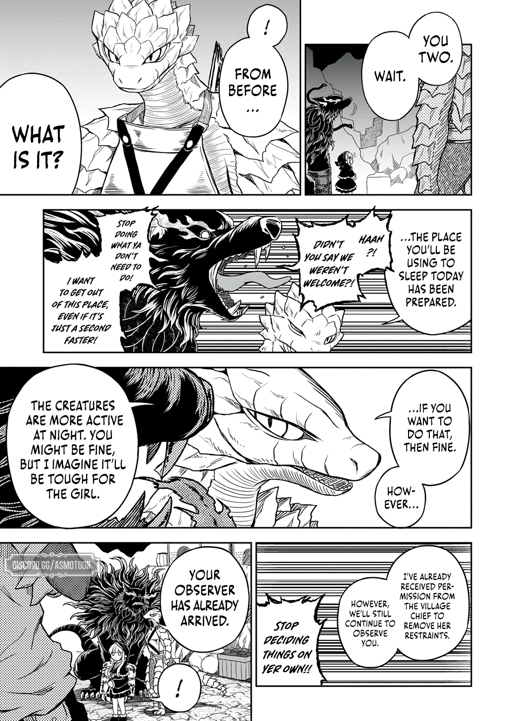 Halaman dari Mamono no Mori no Shojo Nova Chapter 7