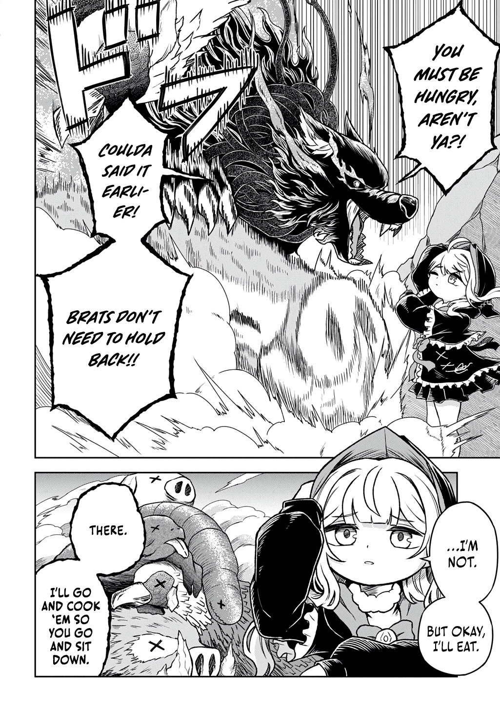 Halaman dari Mamono no Mori no Shojo Nova Chapter 7