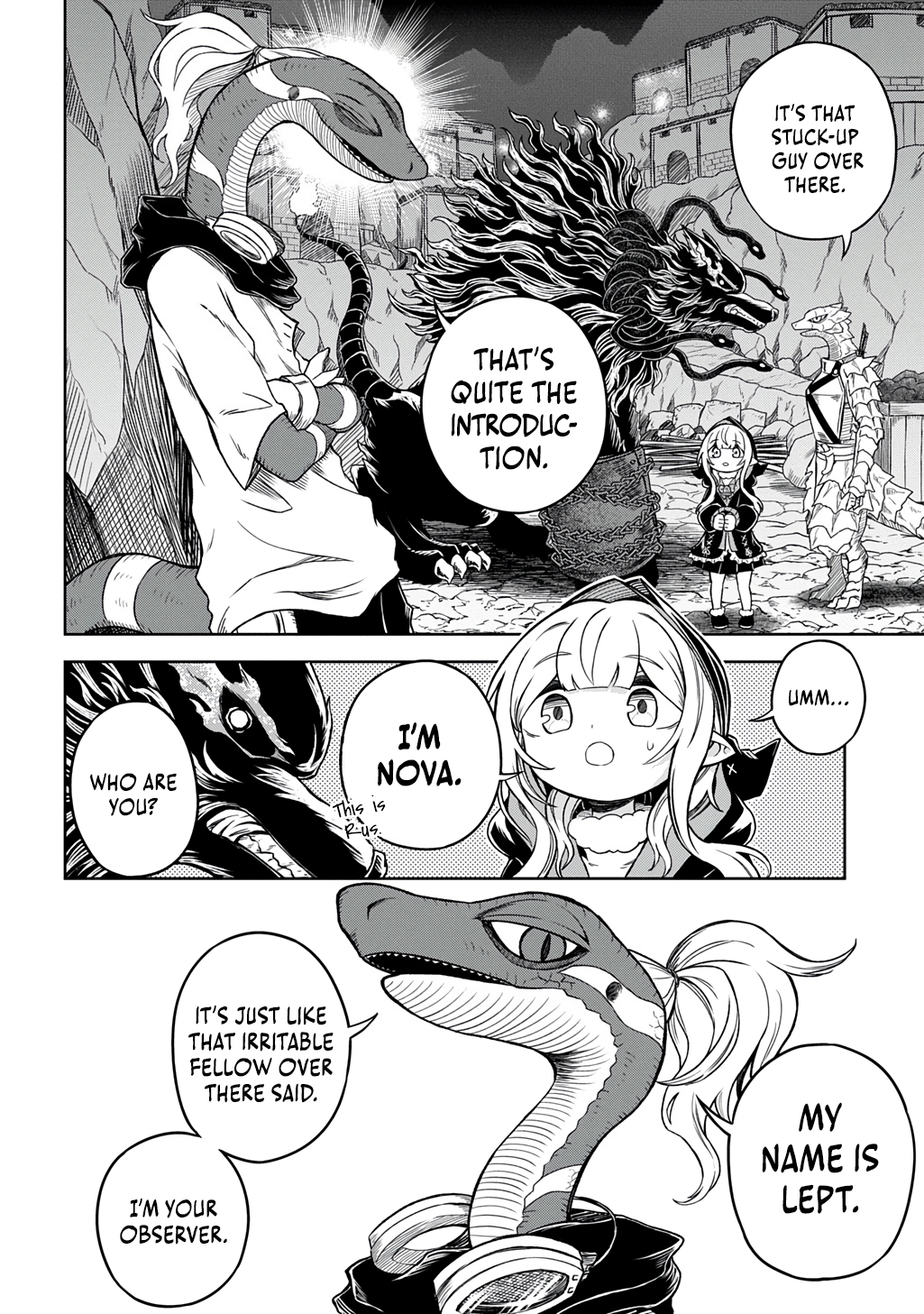 Halaman dari Mamono no Mori no Shojo Nova Chapter 7