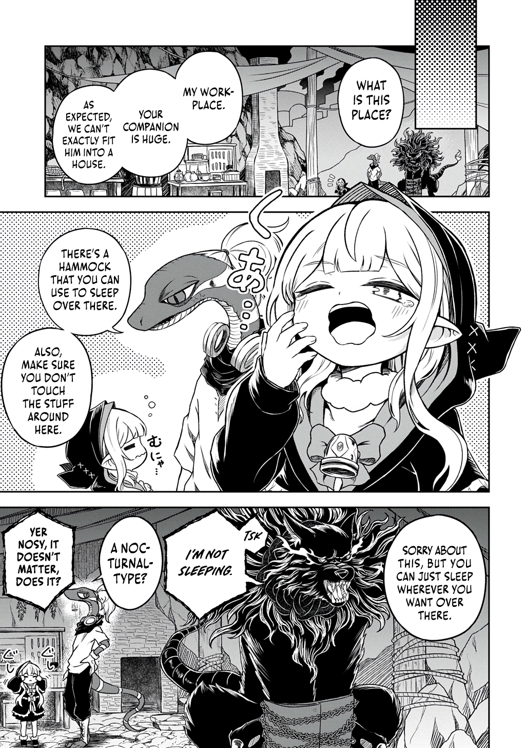 Halaman dari Mamono no Mori no Shojo Nova Chapter 7