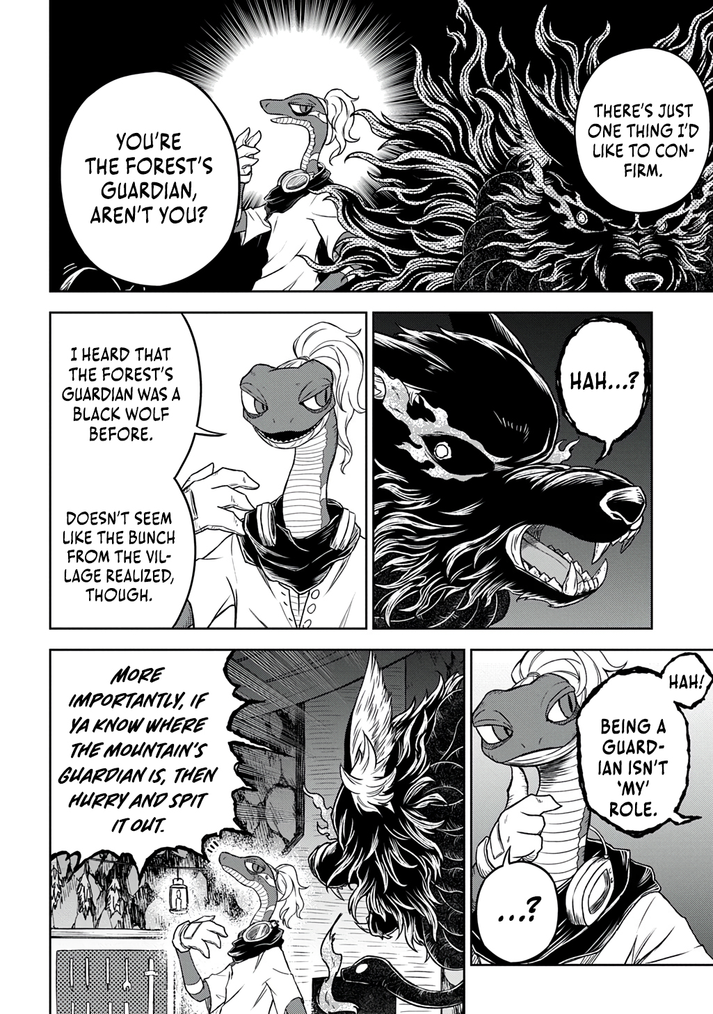 Halaman dari Mamono no Mori no Shojo Nova Chapter 7