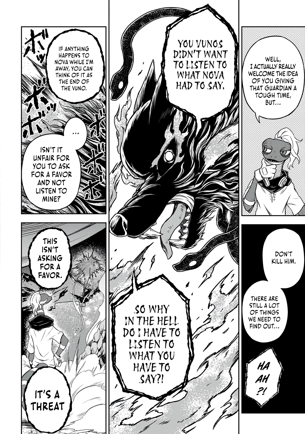 Halaman dari Mamono no Mori no Shojo Nova Chapter 7