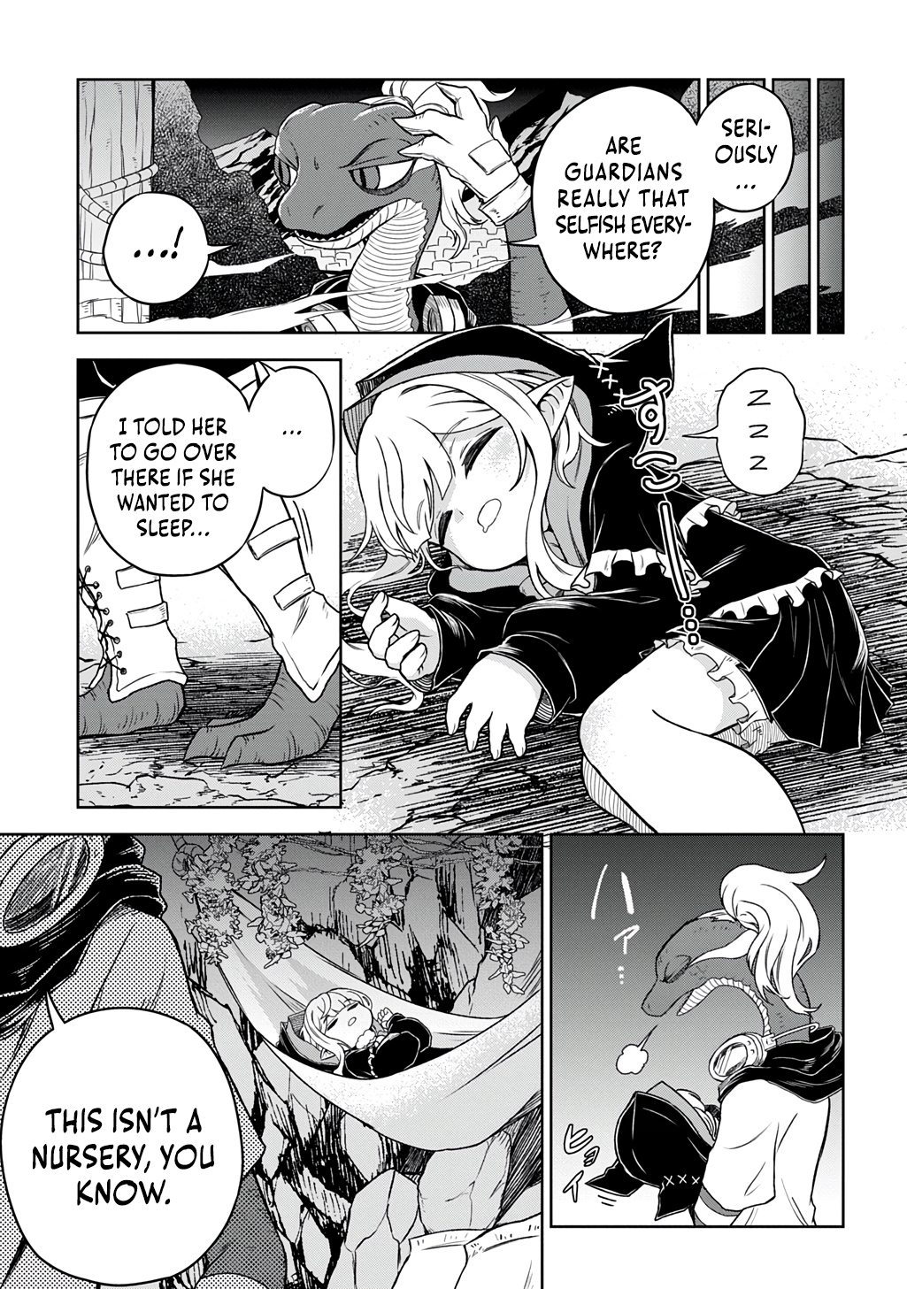 Halaman dari Mamono no Mori no Shojo Nova Chapter 7