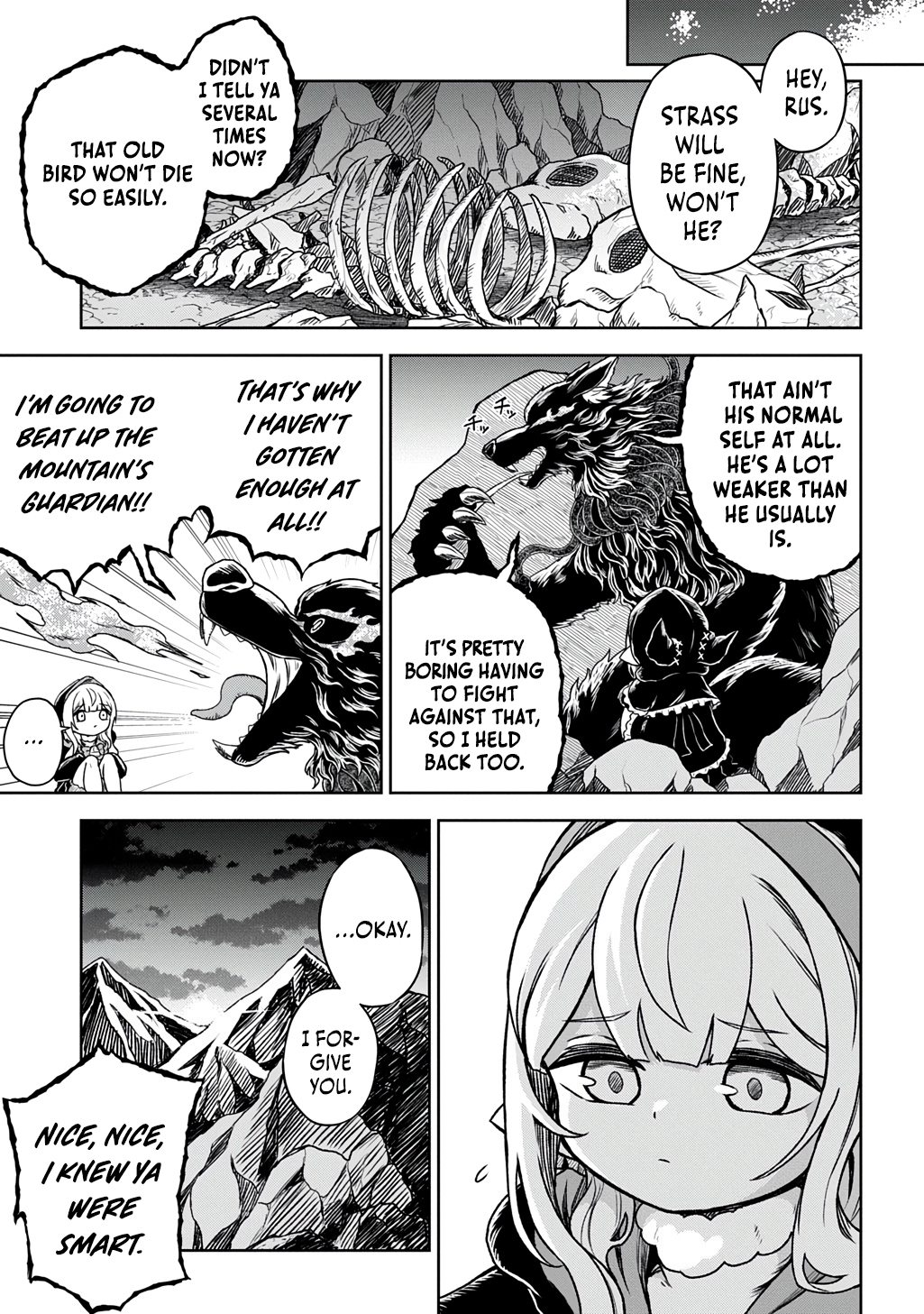 Halaman dari Mamono no Mori no Shojo Nova Chapter 7