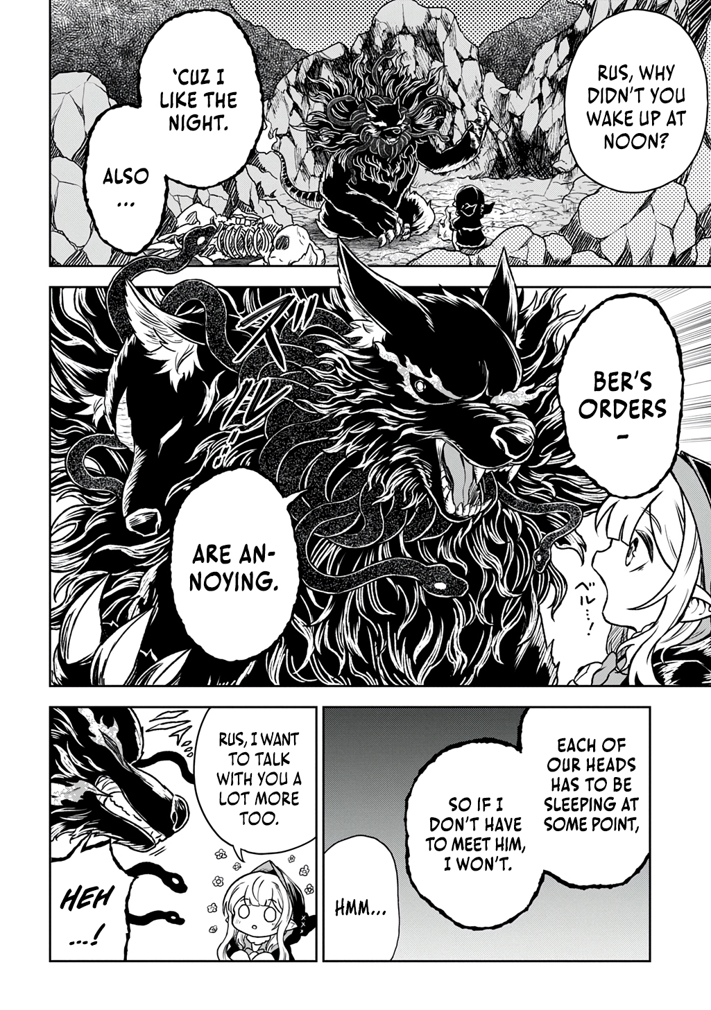 Halaman dari Mamono no Mori no Shojo Nova Chapter 7