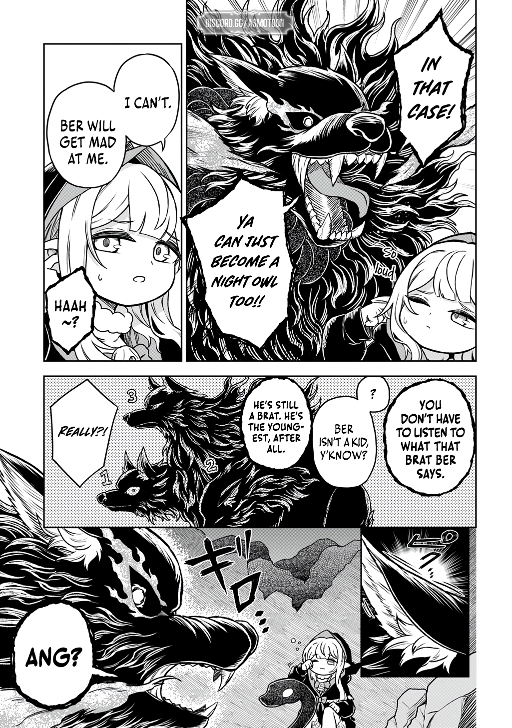 Halaman dari Mamono no Mori no Shojo Nova Chapter 7