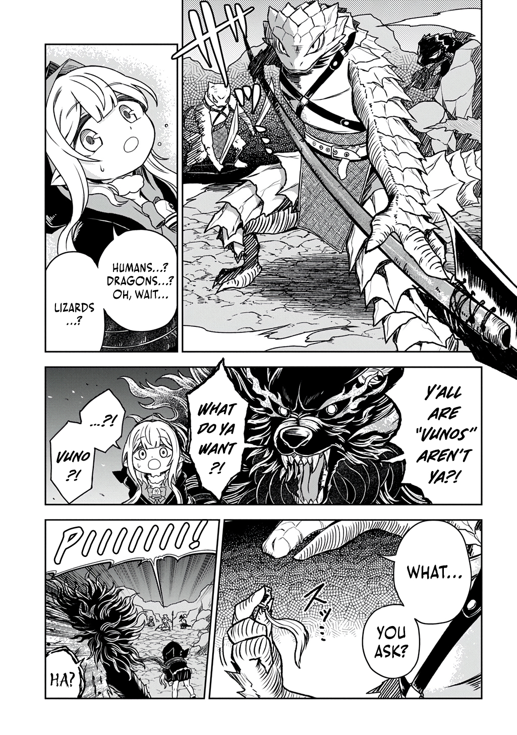 Halaman dari Mamono no Mori no Shojo Nova Chapter 7