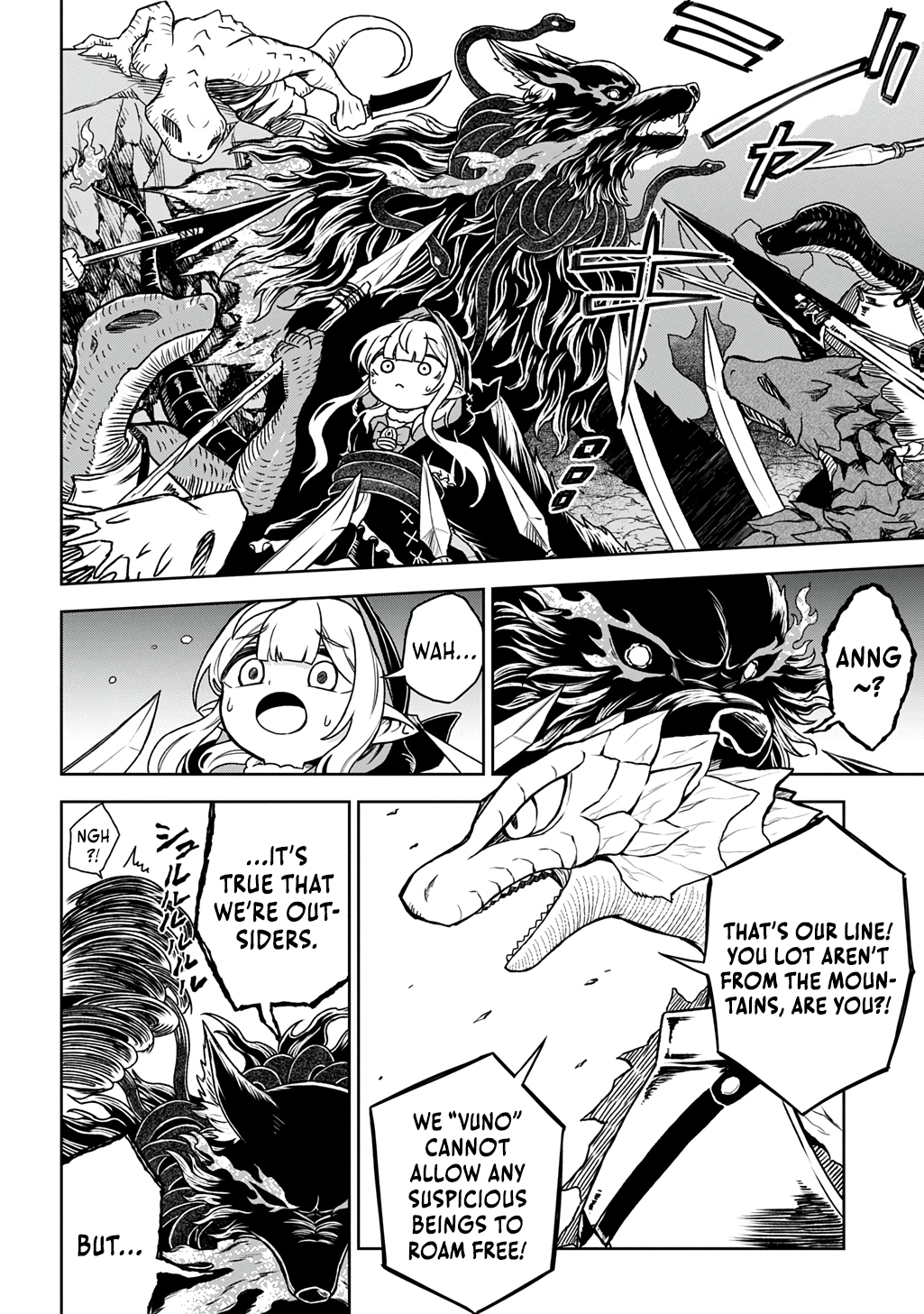 Halaman dari Mamono no Mori no Shojo Nova Chapter 7